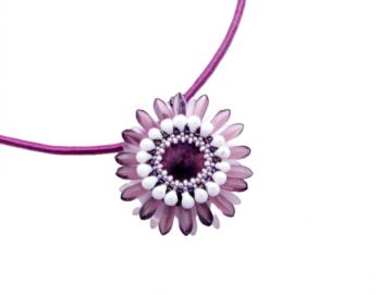 Anhänger Rosa lila