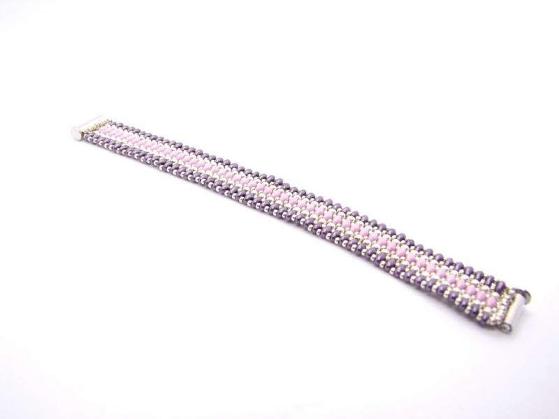 Armband rosa/beere