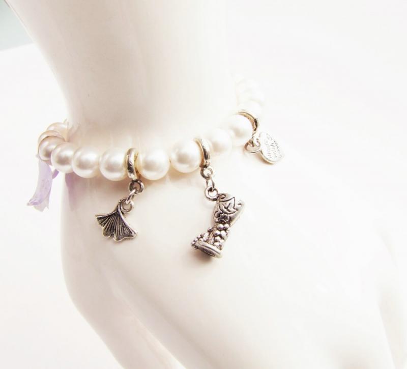Armband Perle mit Anhänger