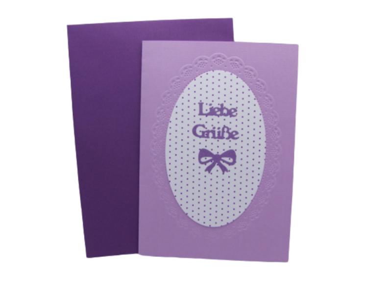 Karte Liebe Grüße