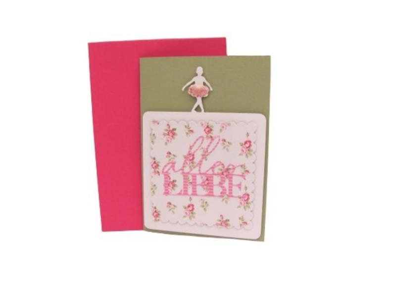 Karte kleine Ballerina