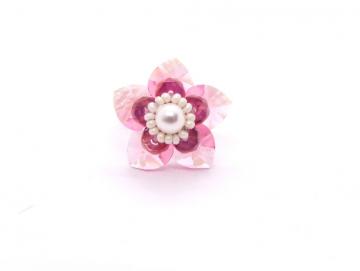 Ring Blume rosa