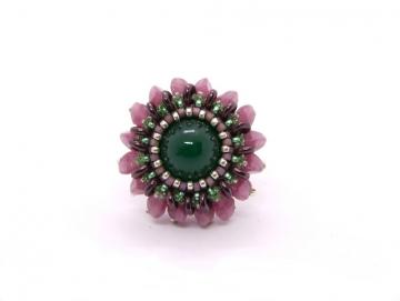 Ring Rosa Grün