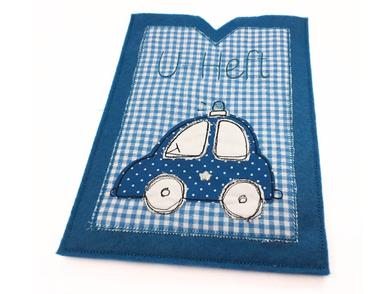 U Hefthülle Polizeiauto