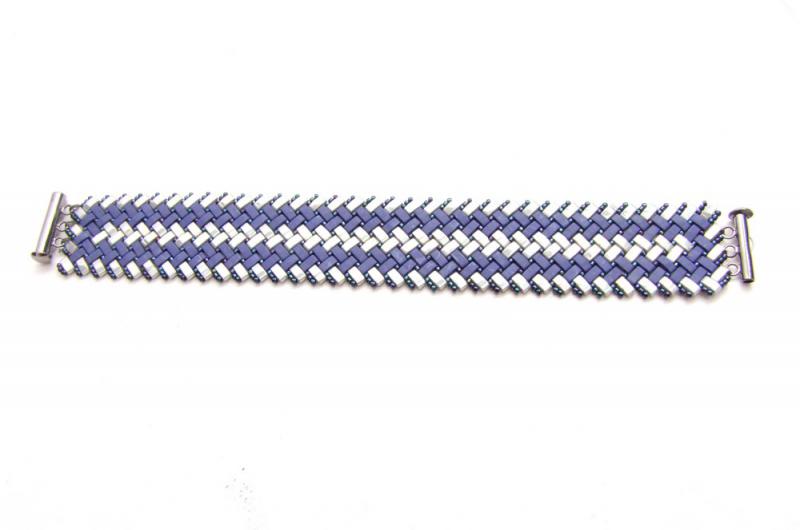 Armband Blau Silber
