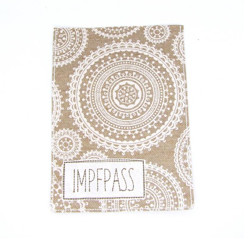 Impfpasshülle Mandala