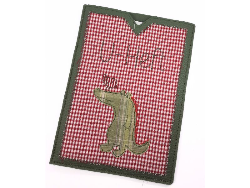 U Heft Hülle Krokodil